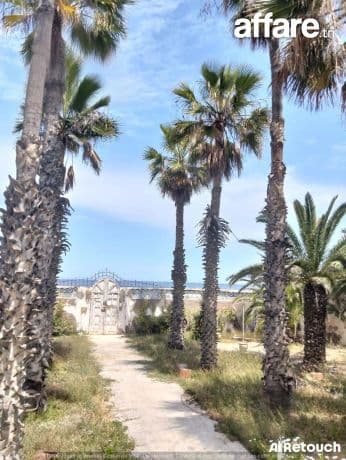 Un terrain pieds dans l'eau à chatt Meriem Sousse de 3660m²