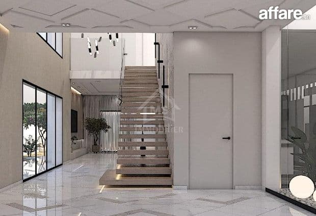 A vendre, villa sur plan S+5 à Yasmine Hammamet 51355351