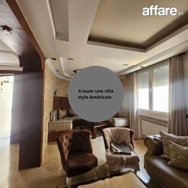 villa  S4 style américain 