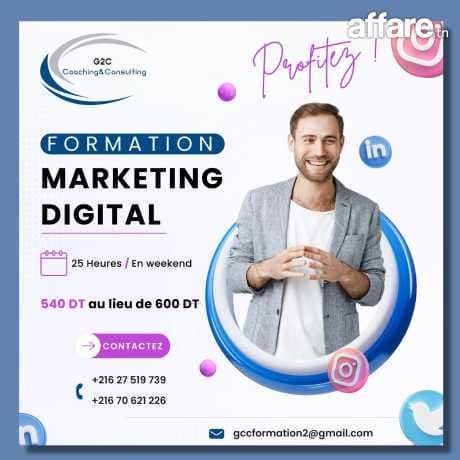 Formation en Marketing Digital 