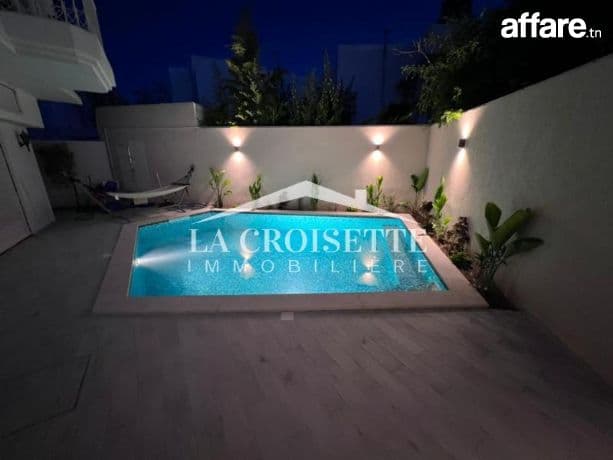 Villa s5 avec piscine à La Marsa ZVL0179