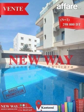 (S+1) à kantaoui, Direct Promoteur, Prés de la Mer 