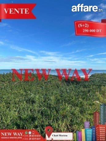 (S+2) Meublé à Chatt Mariem, Prés de la Mer