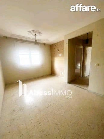 A Louer Appartement S+2 à (Cité Noor Jaafar)