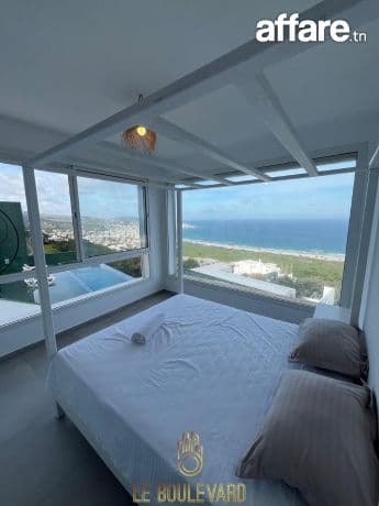 Appartement Duplex Avec Vue Sur Mer à Rafraf, Bizerte
