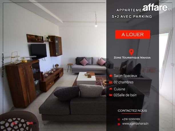 un bien pour toute l’année avec parking en ZONE TOURISTIQUE 