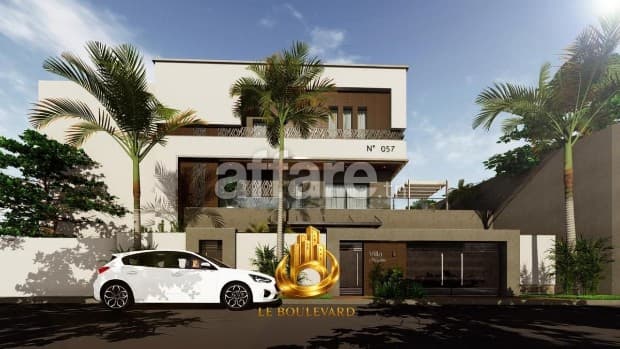 À Louer  Villa duplex S+3 très haut standing à Hammamet Nord