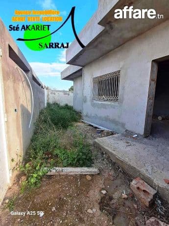 #A VENDRE #Villa #Manque de Finition #Chott Romaine #Akouda