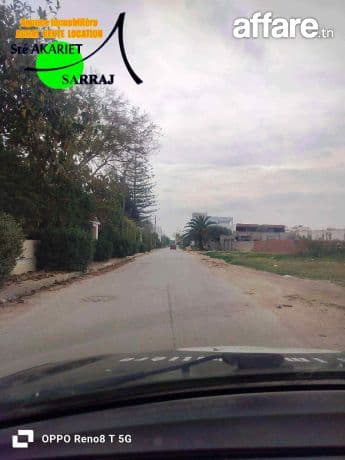 A VENDRE #Terrain [#214m²]#Zone des Villas #Akouda