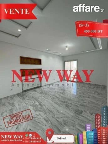 (S+3) Directe Promoteur à Sahloul 4