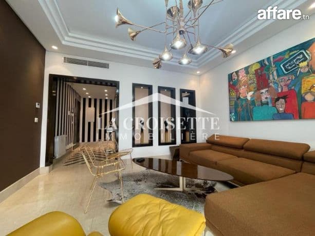 Appartement s2 meublé aux Jardins de Carthage MAL2104