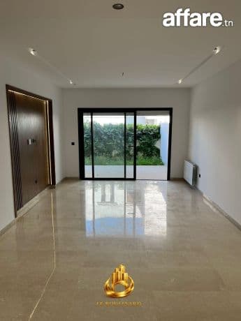 A Vendre Appartement S+2 Avec Jardin à Soukra, Tunis