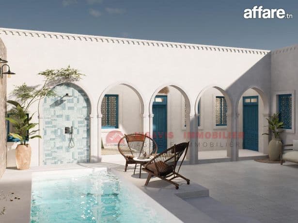 Projet de rénovation Houch djerbien à Houmt Souk Djerba – ZU