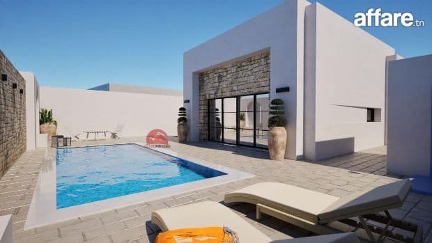 Projet immobilier : villa clé en main à Houmt Souk Djerba - 