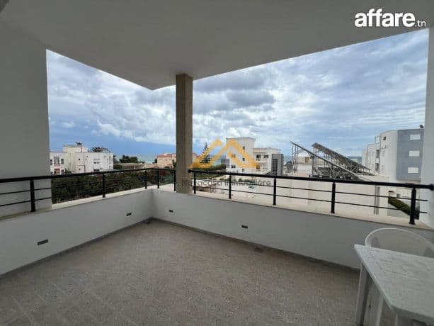 À louer | Appartement S+2 meublé – Chott Mariem