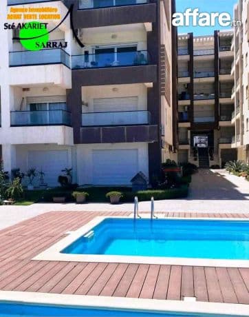 Appartement dans Une Résidance Pieds dans l'Eau Chatt Mariem