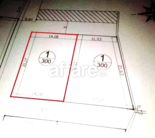 #Lot [#300m²] #Chatt Mariem Pas loin de #Koussour Gharnata