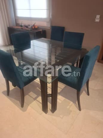 Salle à manger jardins del menzah 2