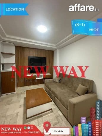 (S+1) Meublé à Corniche prés de la Mer