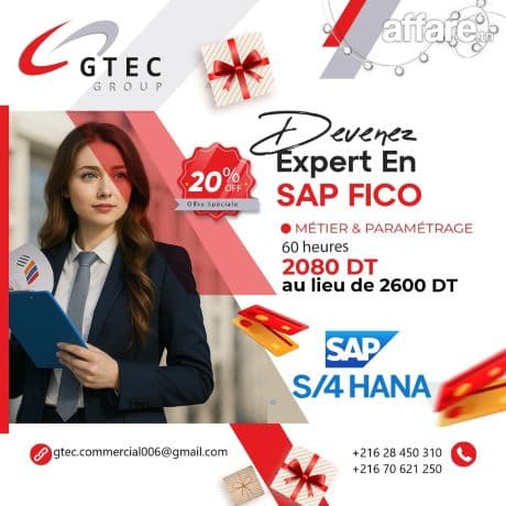 Formation SAP Fico - Finance et contrôle de gestion