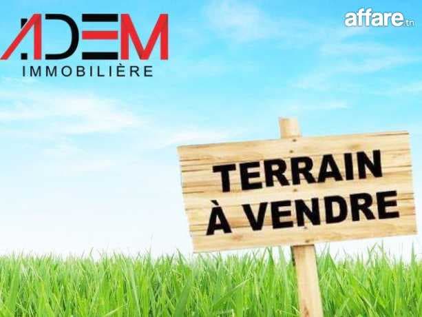 Terrain  lot de coin  420m²  coté mer