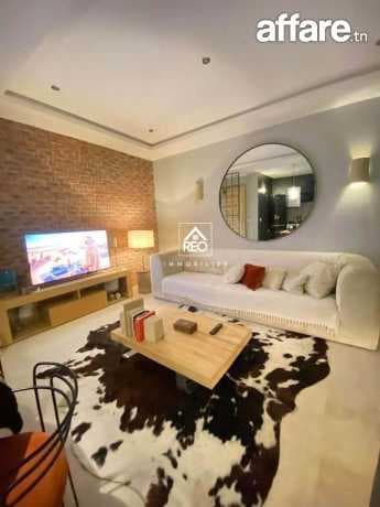 À LOUER : Un appartement S+2 ( meublé ) situé à Gammarth