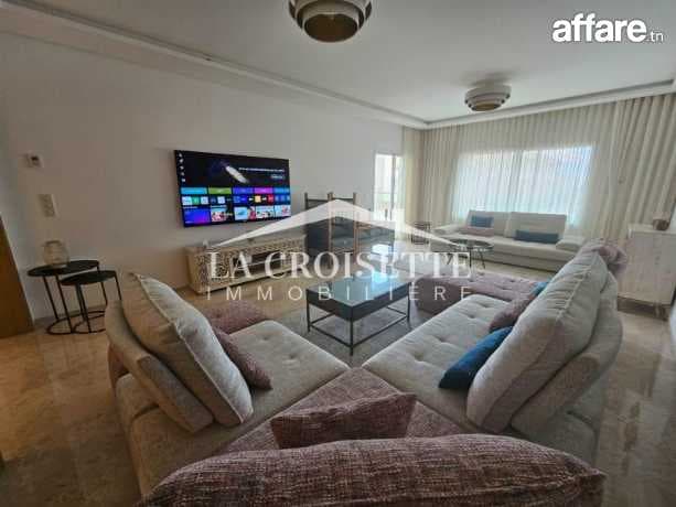 Appartement S+3 meublé à Gammarth ZAL1114