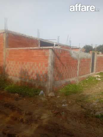 Maison 150 m2 inachevé borj taleb bizerte 
