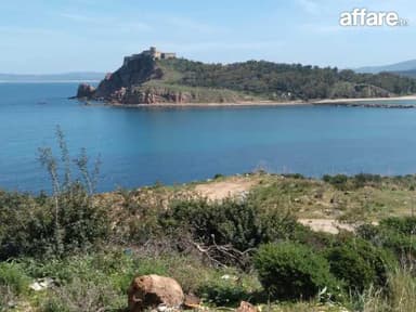 TERRAIN VUE 100% SUR MER A TABARKA