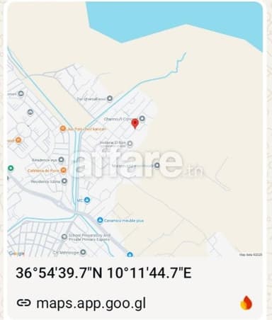 أرض للبيع في سيدي سليمان سكرةا أريانة 