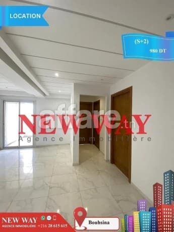 (S+2) à Bouhsina avec Place de Parking