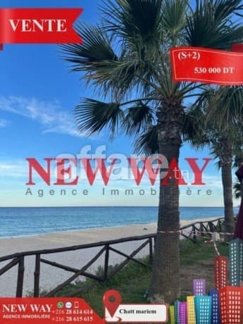 (S+2) à Chatt Mariem Pied dans l'eau