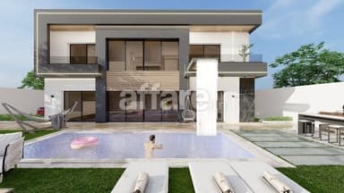 Villa de style Moderne en cours de finition