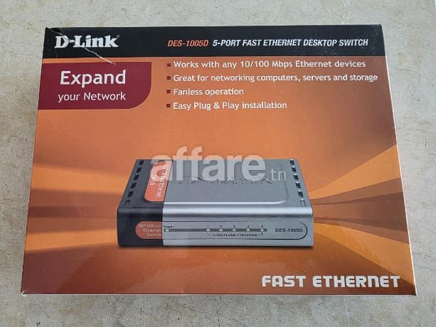 Switch Dlink Des-1005D Importe