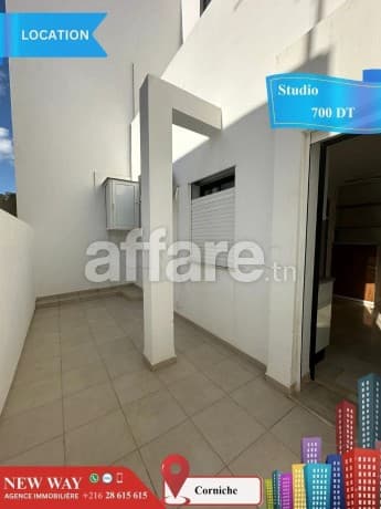 Studio meublé à Corniche prés de la mer
