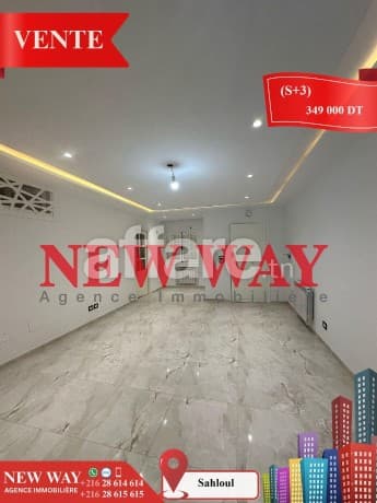 (S+3) à Sahloul , Proche de toutes Commodités