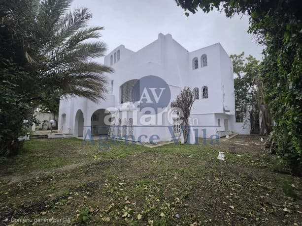 Villa S+7 à la marsa