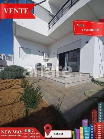Villa de Charme Fait l angle à Sahloul