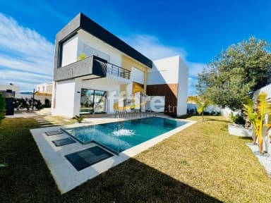 Une belle villa nouvellement construite