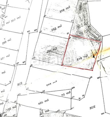 #Terrain [#518m² = #Deux Façades] #Hammam Sousse #Gharbi