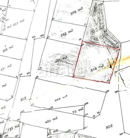 #Terrain [#518m² = #Deux Façades] #Hammam Sousse #Gharbi