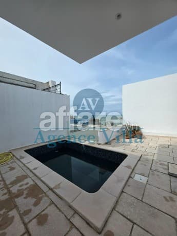 Superbe duplex neuf avec vue imprenable sur mer