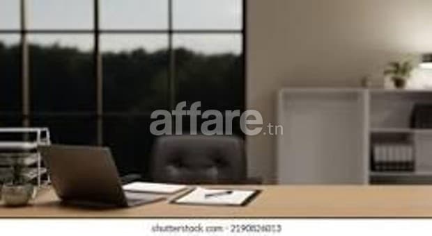 Bureaux équipées 55 m² | Berges du Lac 1, Tunis À 50 m de l'