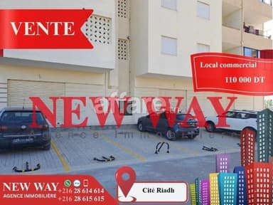 Local Commercial à Cité Riadh