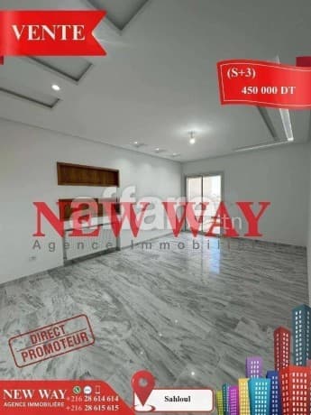 (S+3) Directe Promoteur à Sahloul 4