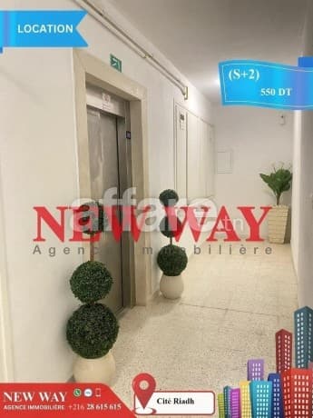 S+2 à Cité Riadh 5