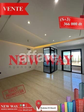 S+3 à Bouhsina el Ghazali Direct Promoteur