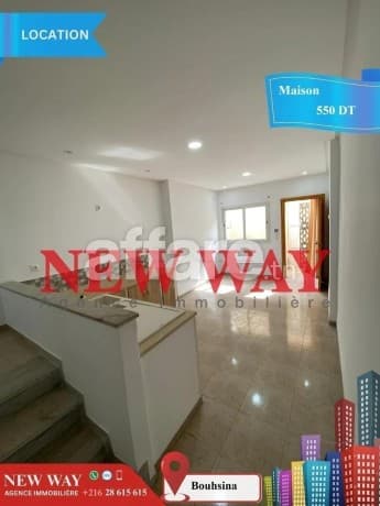 Maison style américain à Bouhsina