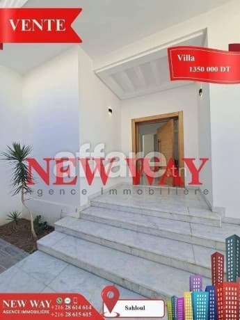 Villa de Charme Fait l angle à Sahloul