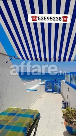 À Louer-pied dans l eau s+3-kelibia